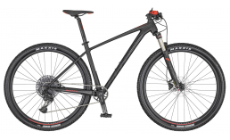 Черный велосипед  Scott  Scale 980  2022