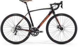 Черный велосипед  Merida  Cyclo Cross 300  2016