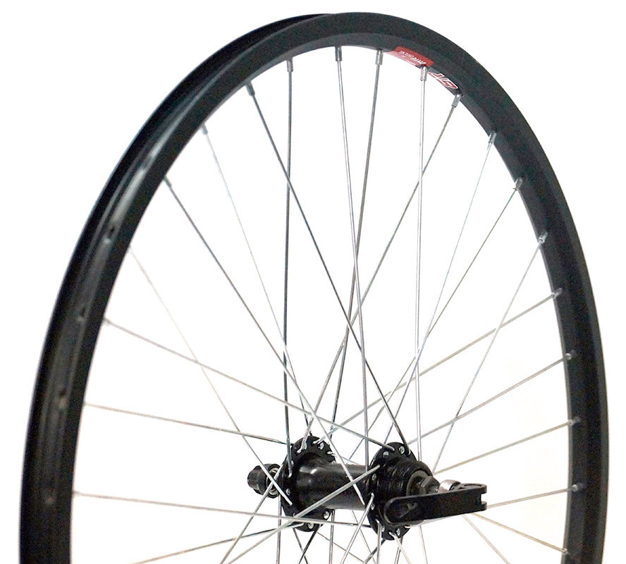  Колесо для велосипеда в сборе Stark DH18 FH206D-1,100 мм с эксц,под диск 36 спиц