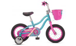 Детский велосипед для девочек с корзиной  Schwinn  Pixie  2019