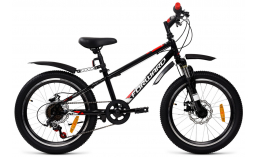 Черный велосипед  Forward   Unit 20 3.0 disc  2019