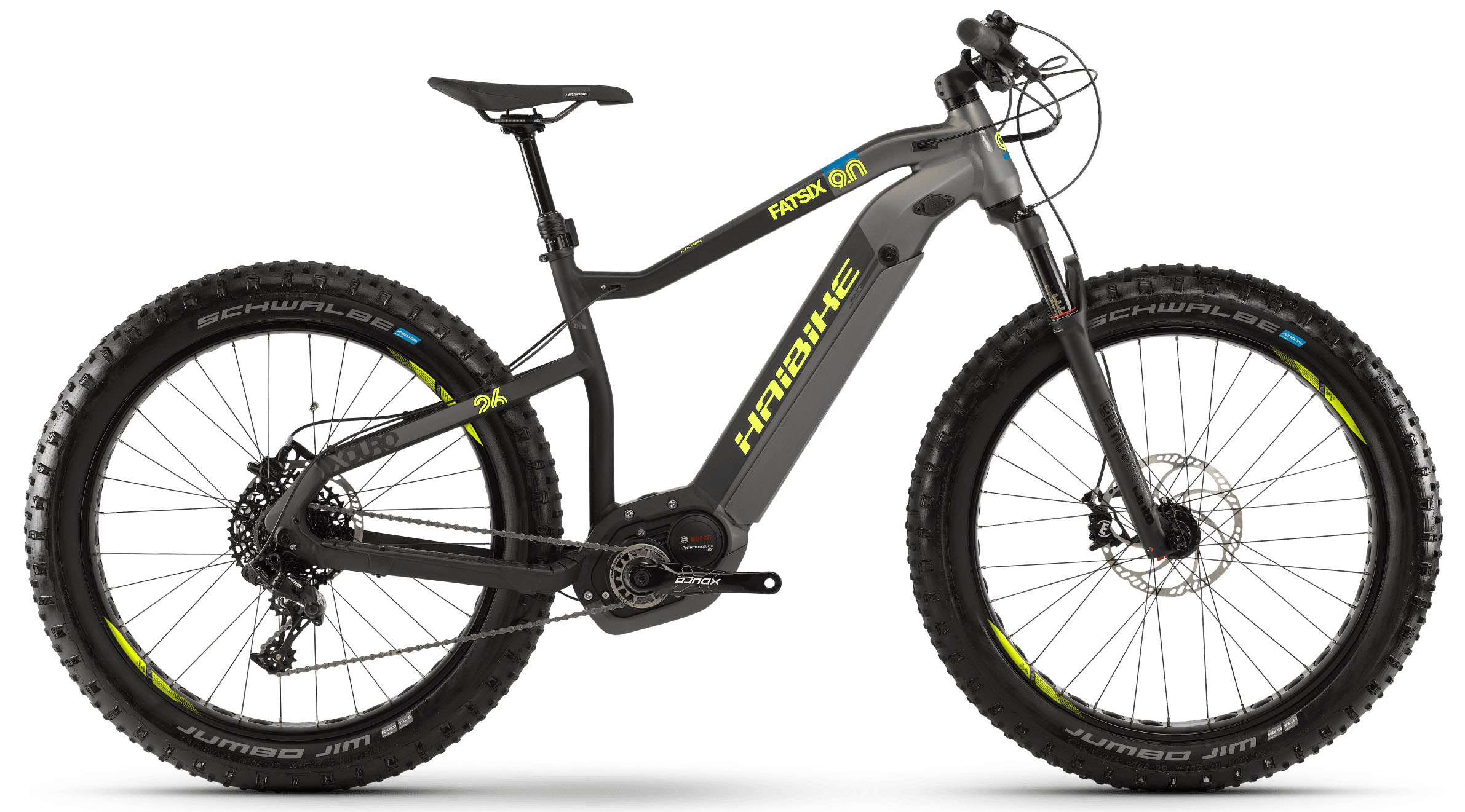  Велосипед Haibike XDURO FatSix 9.0 i500Wh 11-G NX 2019