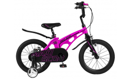 Розовый велосипед  Maxiscoo  Cosmic Standart 16  2022