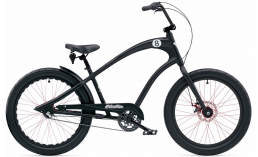 Черный велосипед  Electra  Straight 8 8i  2020