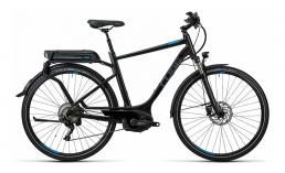 Черный велосипед  Cube  Touring Hybrid EXC 400 28  2016