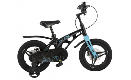 Черный велосипед  Maxiscoo  Cosmic Deluxe Plus 14  2022