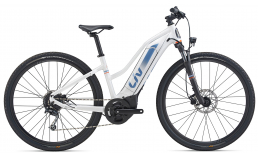 Белый велосипед  Giant  Amiti-E+ 4  2020