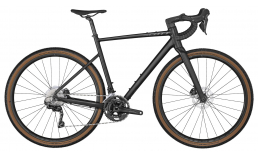 Черный велосипед  Scott  Speedster Gravel 30  2022