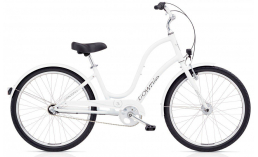 Белый велосипед  Electra  Townie Original 3i EQ  2019