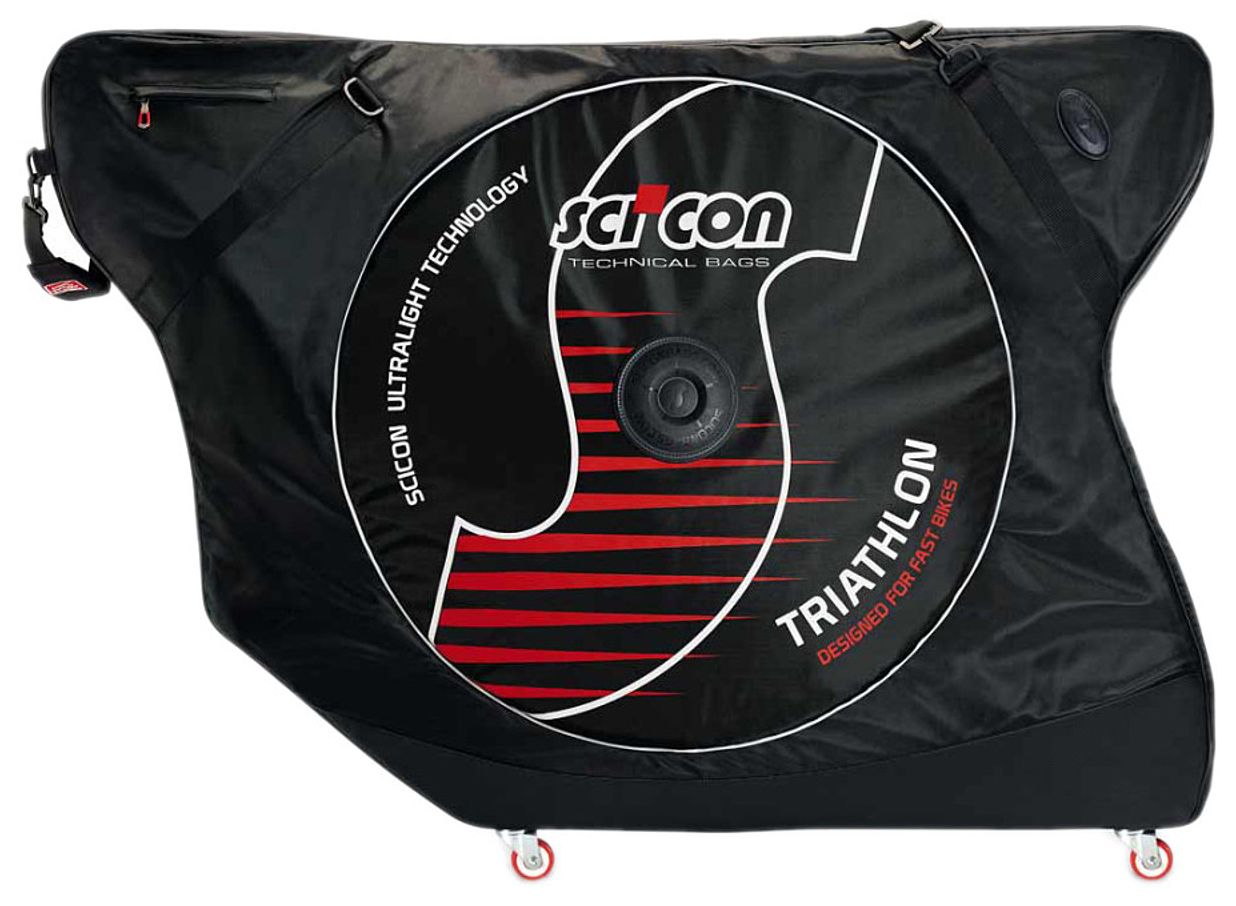  Чехол для велосипеда Scicon AeroComfort Triathlon with external lateral shields - Black 131*45*90 cm