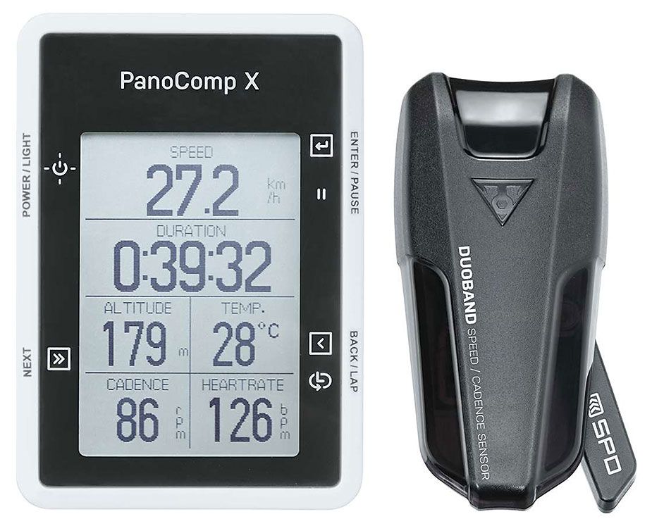  Беспроводной велокомпьютер Topeak PanoComp X Bluetooth Smart (TPB-C02-B)