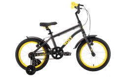 Черный велосипед  Stark  Foxy 16 Boy  2022