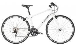 Белый велосипед  Trek  FX S 4 WSD  2017