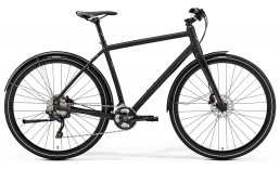 Черный велосипед  Merida  Crossway Urban XT Edition  2019