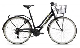 Черный велосипед  Polygon  Sierra Lite 26  2018