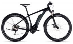 Черный велосипед  Cube  Reaction Hybrid Pro Allroad 400 27,5  2018