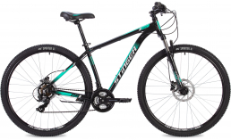 Черный велосипед  Stinger  Element Pro 27  2020