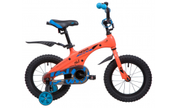 Оранжевый велосипед  Novatrack  Blast 14  2019