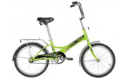 Складной велосипед зеленый  Novatrack  TG 20  2021