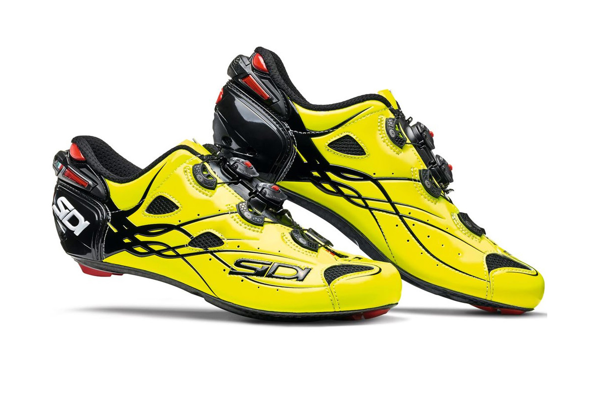  Велообувь Sidi Shot Carbon Vernice желтый 40.5