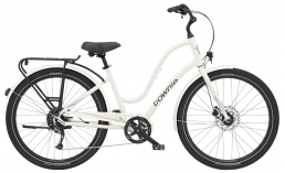 Белый велосипед  Electra  Townie Path 9D EQ Step Thru  2021