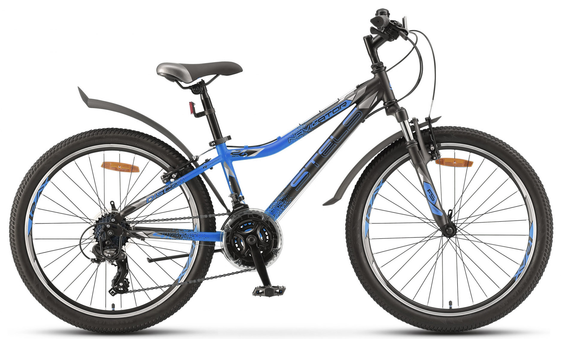  Велосипед Stels Navigator 410 V 24 21-sp V010 2019