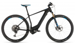 Черный велосипед  Cube  Elite Hybrid C:62 SLT 500 29  2019