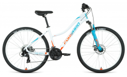 Голубой велосипед  Forward  Jade 27,5 2.0 D  2022