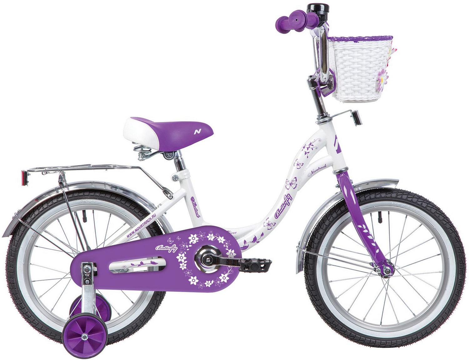  Отзывы о Детском велосипеде Novatrack Butterfly 14 2020