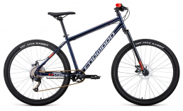 Оранжевый велосипед  Forward  Sporting 27,5 X D  2022