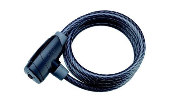 Замок на ключе для велосипеда  BBB  BBL-31 PowerSafe 8 мм x 1500 мм Coil cable