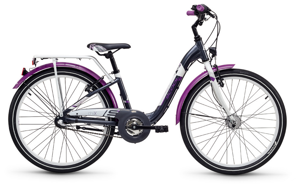  Велосипед Scool chiX alloy 24, 3 ск. Nexus 2019