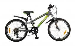 Детский велосипед с колесами 20 дюймов для девочек  Novatrack  Neon 20  2015