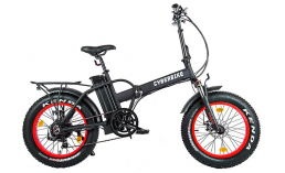 Складной велосипед с механическими тормозами  Eltreco  Cyberbike Fat 500W  2018