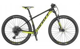 Черный велосипед  Scott  Scale Pro 700  2019