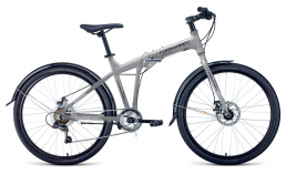 Черный велосипед  Forward  Tracer 26 2.0 Disc  2020