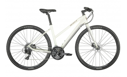 Белый велосипед  Scott  Sub Cross 50 Lady  2022