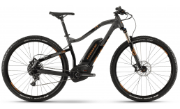 Черный велосипед  Haibike  SDURO HardNine 6.0 500Wh 11-G NX  2019