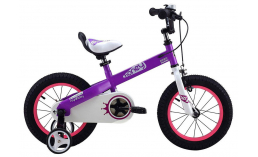 Велосипед детский фиолетовый  Royal Baby  Honey Steel 12 (2020)  2020