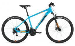 Оранжевый горный велосипед  Forward  Apache 27,5 3.2 HD  2022