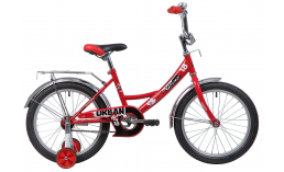 Красный велосипед детский  Novatrack  Urban 18  2019
