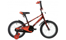 Оранжевый велосипед  Novatrack  детский велосипед Novatrack Extreme 16 2019  2019