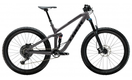 Черный велосипед  Trek  Fuel EX 8 Plus 27,5  2019
