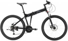 Черный велосипед  Stark  Cobra 26.2 HD (2021)  2021