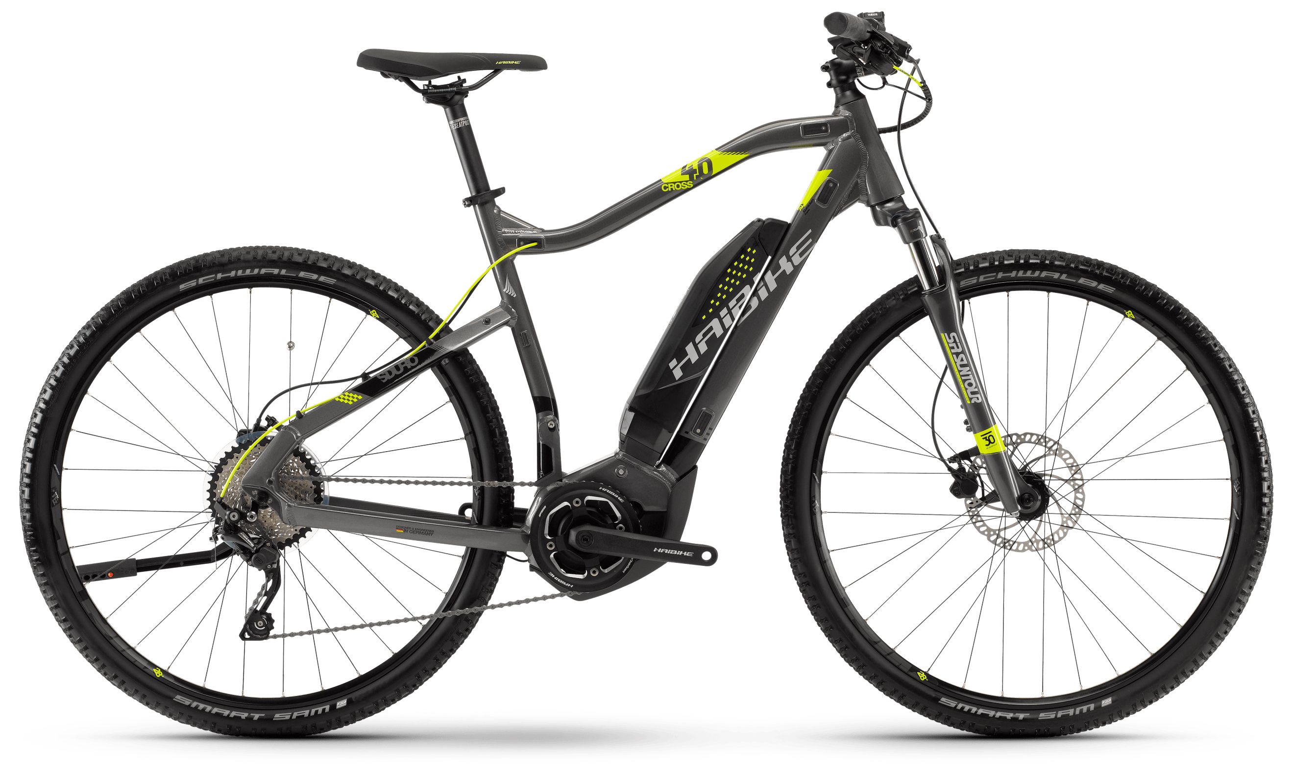  Велосипед Haibike Sduro Cross 4.0 men 400Wh 10s Deore 2018