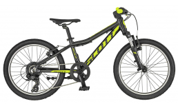 Черный велосипед  Scott  Scale 20  2019