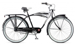 Черный велосипед  Schwinn  Deluxe 7  2019