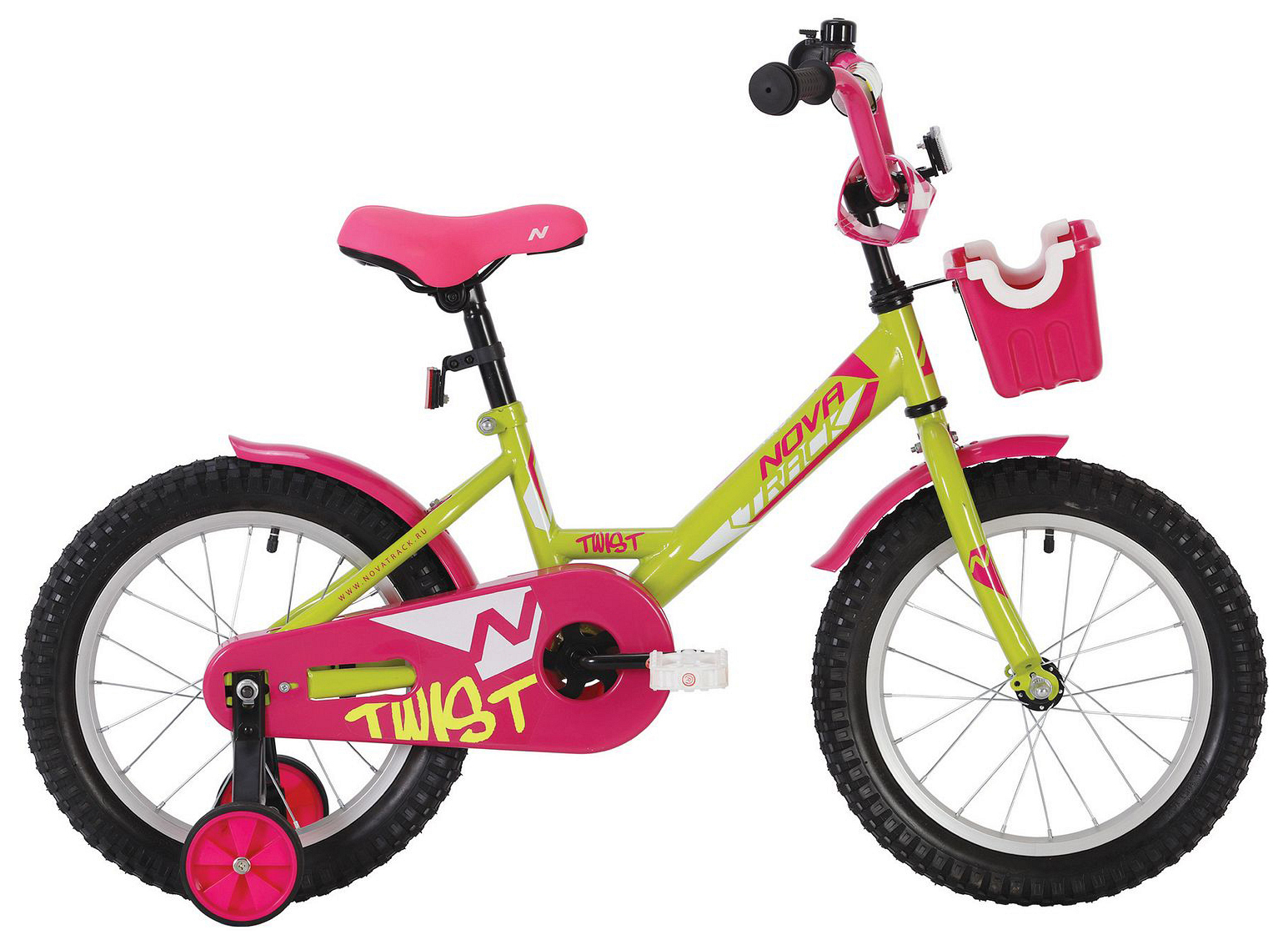  Отзывы о Детском велосипеде Novatrack Twist 18 с корзинкой 2020
