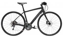 Черный велосипед  Trek  FX S 5 WSD  2017