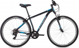 Черный велосипед  Stinger  Element STD 26  2020
